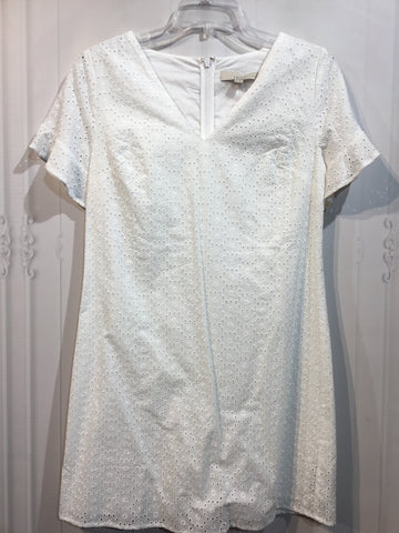 LOFT Size SP/4-6P White Dress