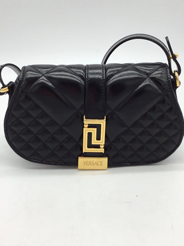 LUXURY Versace Size Small Black Purses/Wallets