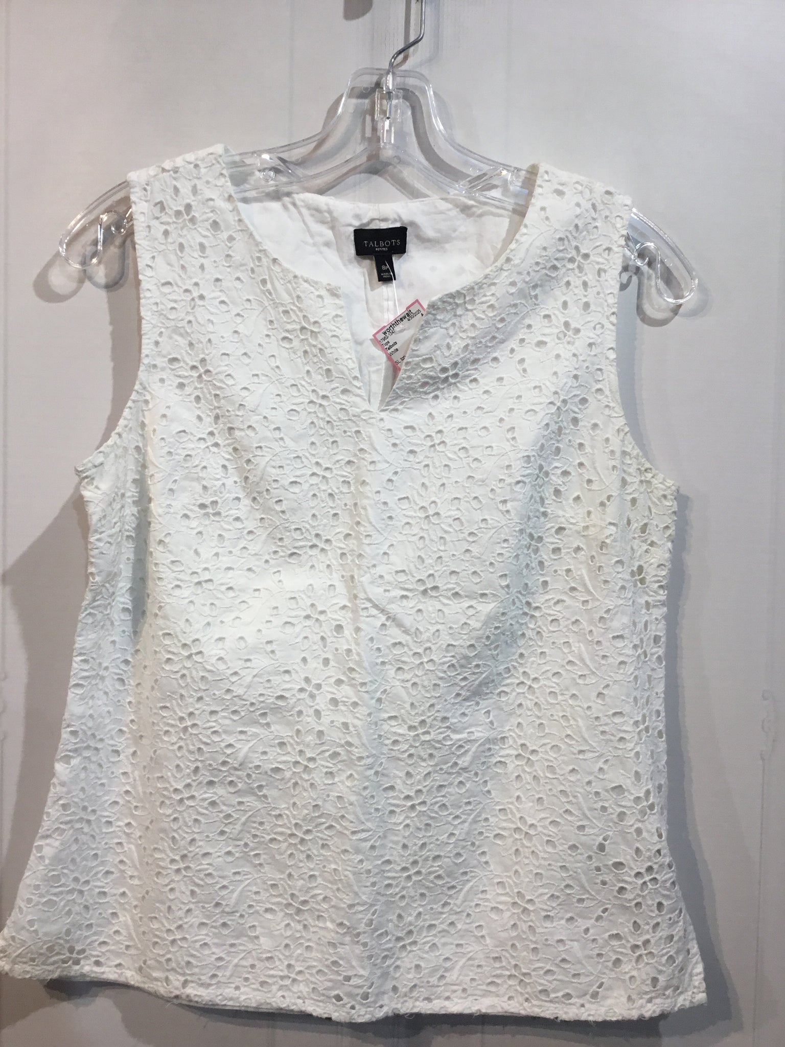 Talbots Size MP White Tops