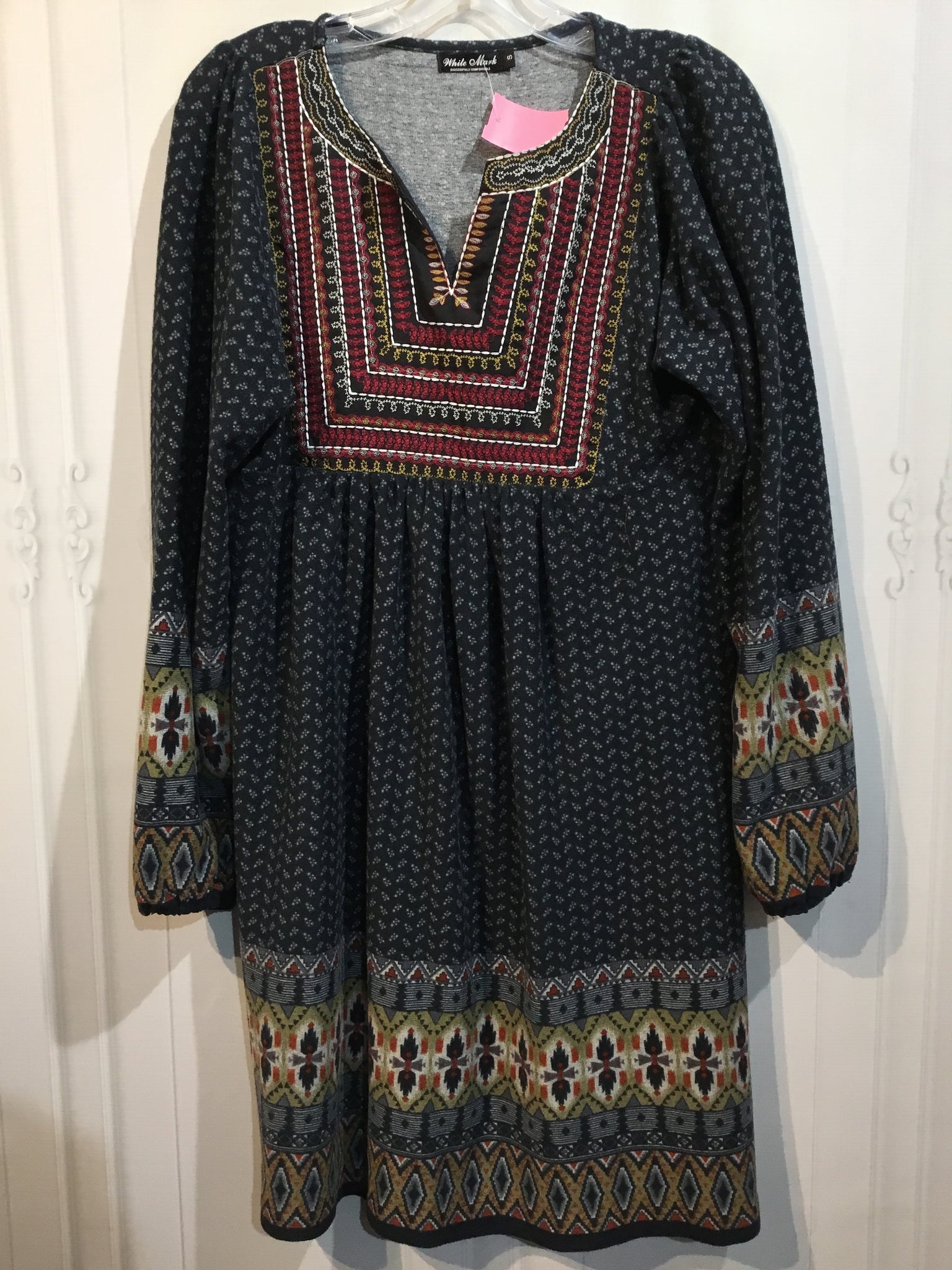 White Mark Size Small Grey DRESS/1 PIECE