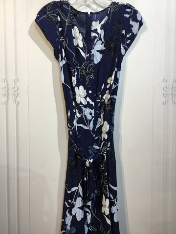 Talbots Size M-P/8 Blue DRESS/1 PIECE