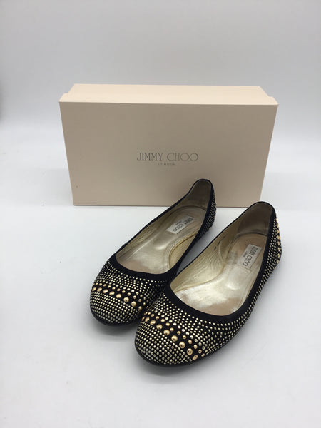 LUXURY - Jimmy Choo Size 8.5 Black Shoes