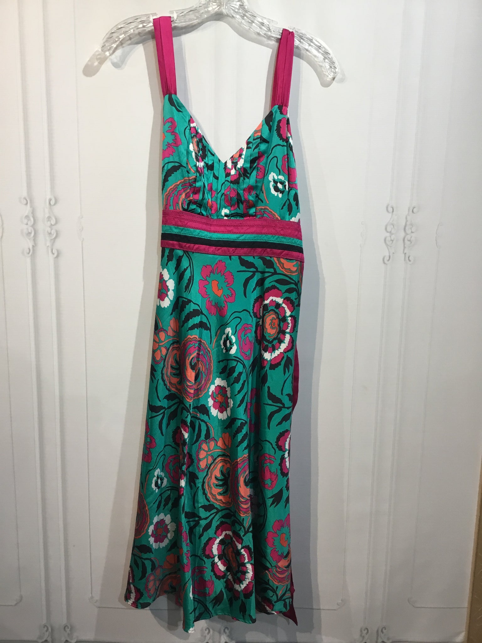 Monsoon Size M/8 Blue DRESS/1 PIECE