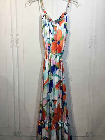 Nicole Miller Size Extra Small White DRESS/1 PIECE