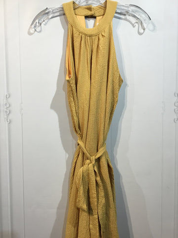 Ces Femme Size S/4-6 Mustard Dress