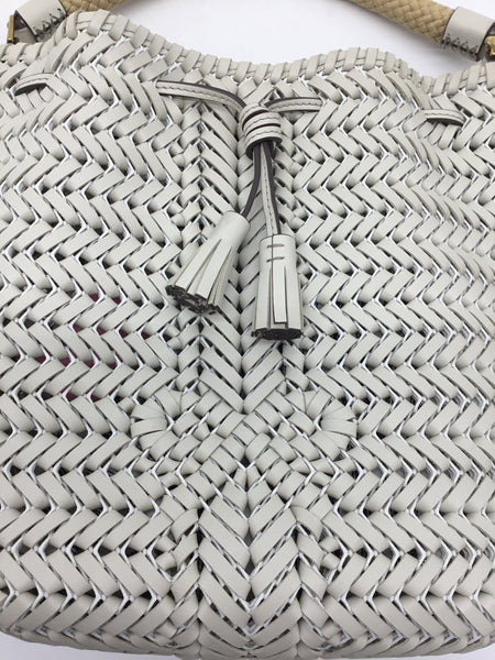 LUXURY Anya Hindmarch Size Medium Beige Purses/Wallets