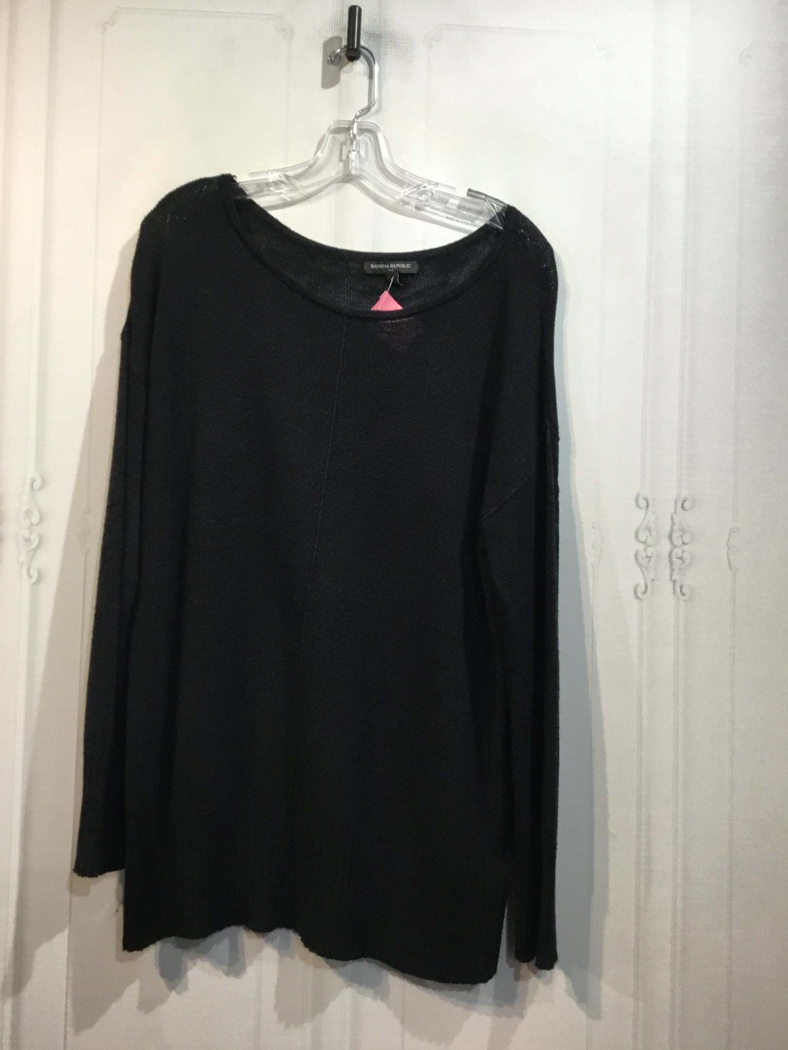 Banana Republic Size Large Black Tops