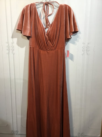 Size M Orange DRESS/1 PIECE