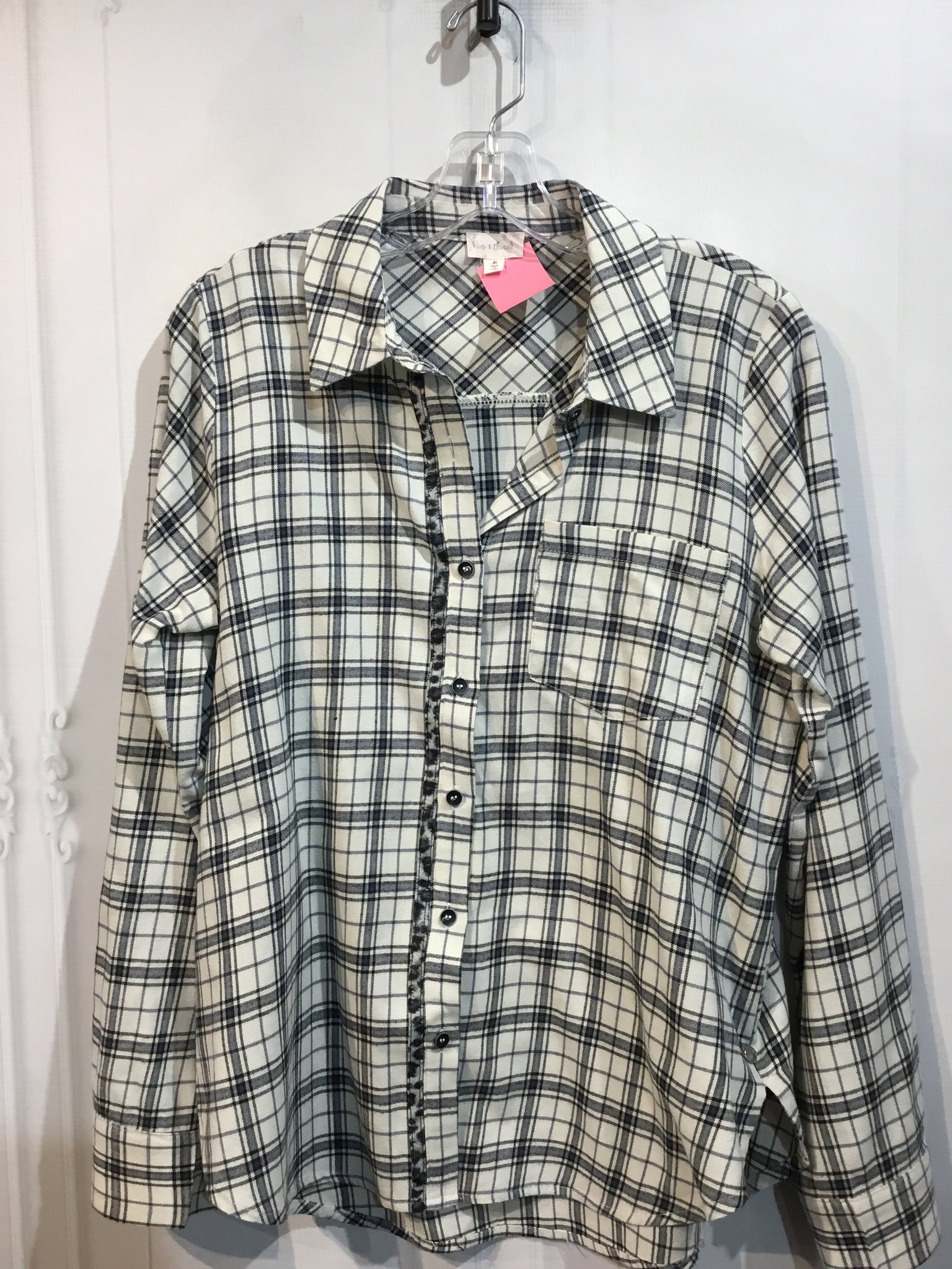 Hem & Thread Size Medium White Tops