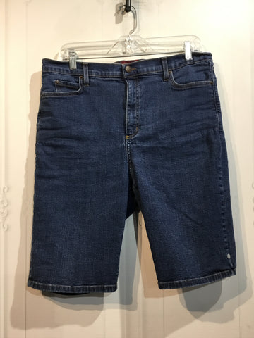 NYDJ Size L/14 Blue Bottoms