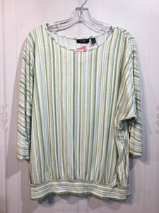Susan Graver Size Large Green Tops