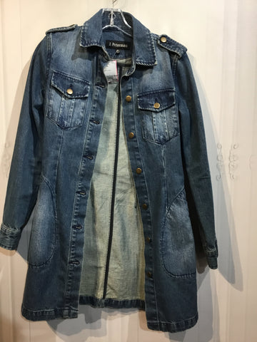 J. Peterman Size Extra Extra Small Blue Tops