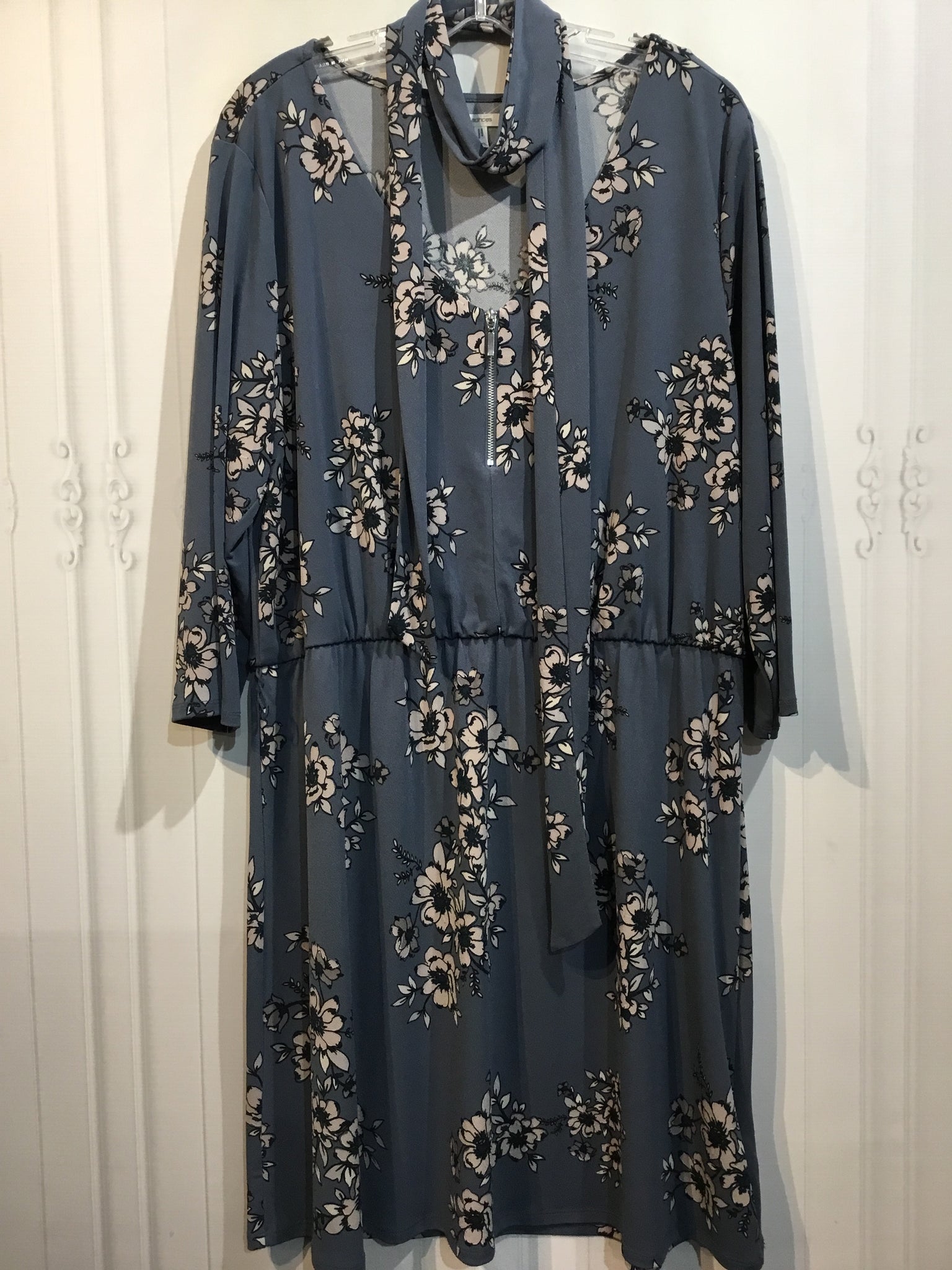 Maurices Size 2X Blue DRESS/1 PIECE