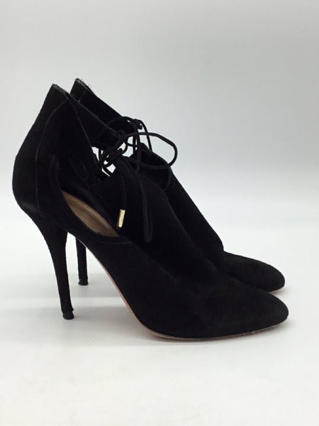 LUXURY AQUAZZURA FIRENZE Size 8.5 Black Shoes