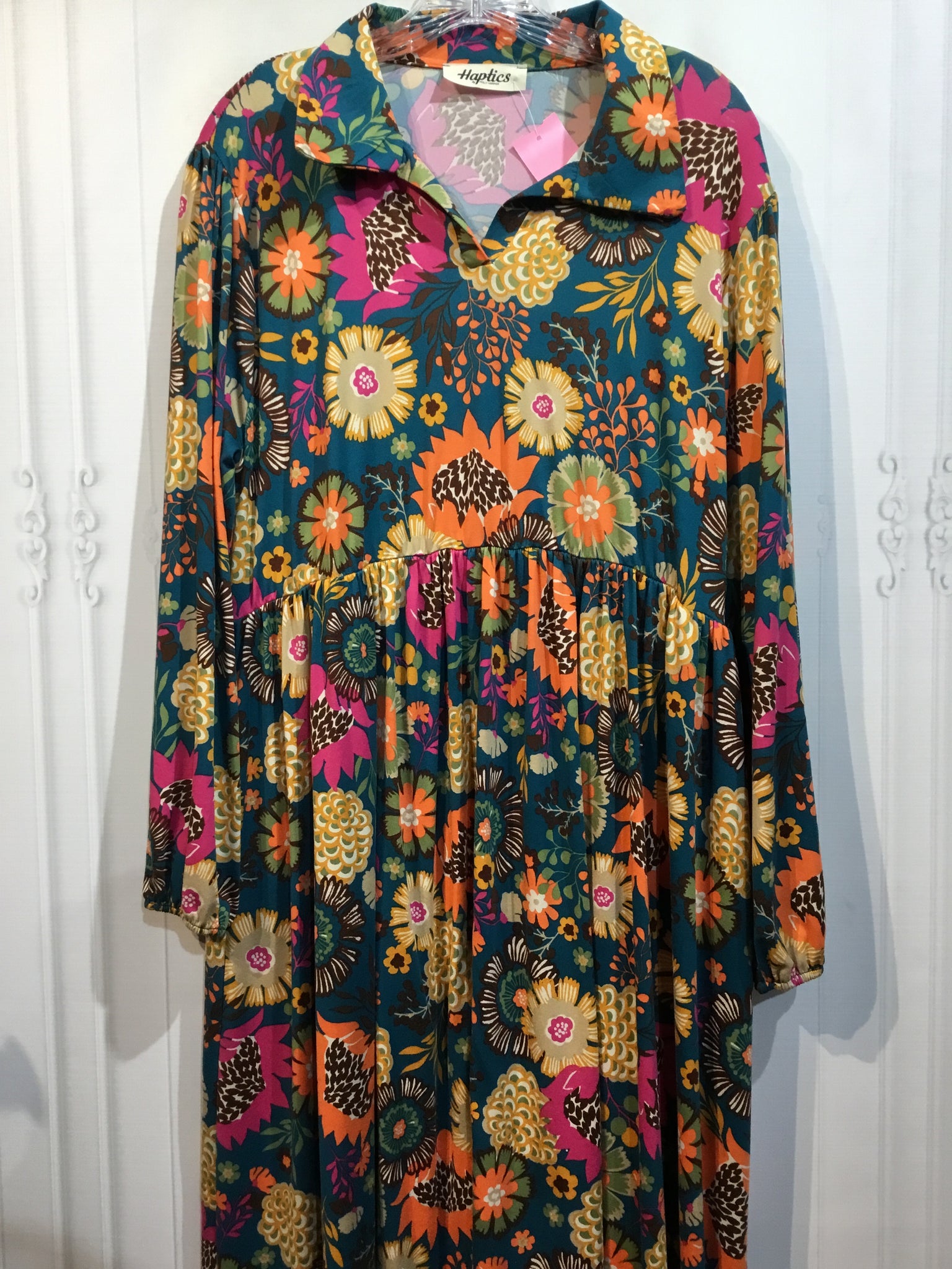 Haptics Size Large Blue DRESS/1 PIECE