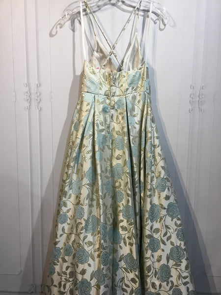 NWT Say Yes To The Dress Size Small Gold DRESS/1 PIECE