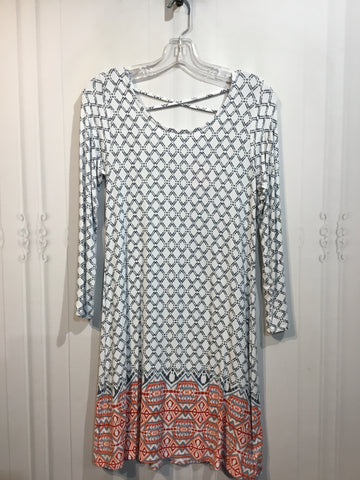 Loveappella Size MP White DRESS/1 PIECE