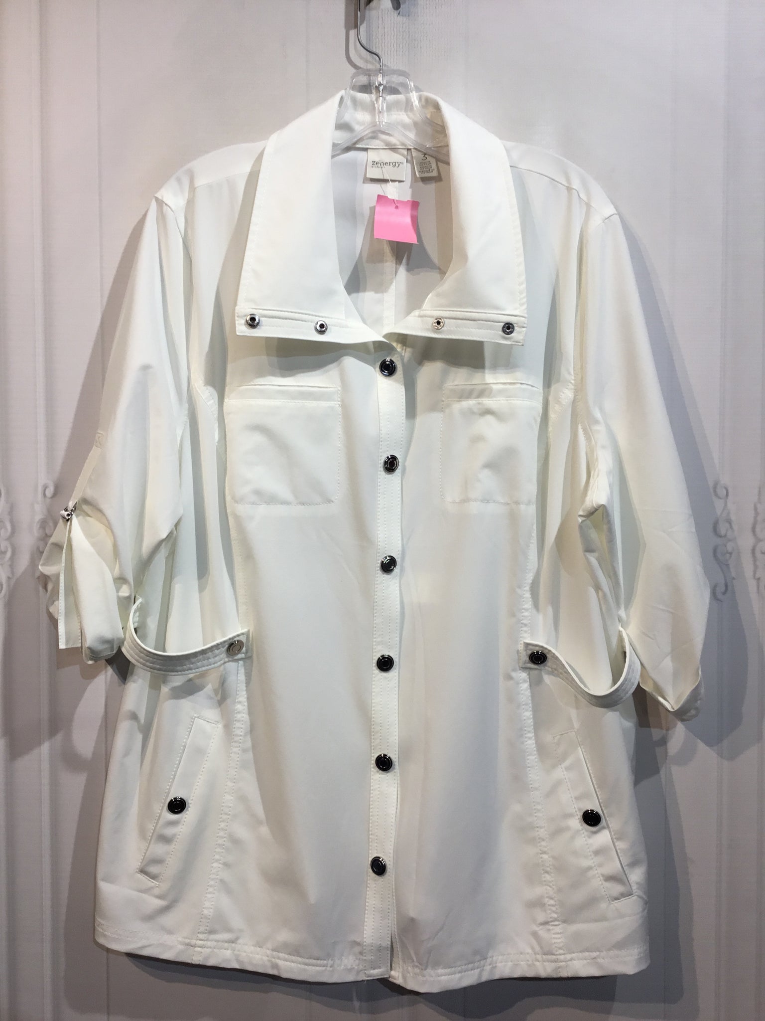 Zenergy by Chico's Size XL/16 White Tops