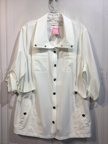 Zenergy by Chico's Size XL/16 White Tops