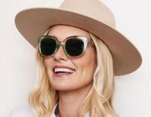 Logging Out Sunglasses  -  Green  -  Strength 2.00