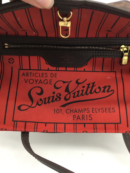 Louis Vuitton Size PM Brown Louis Vuitton Neverfull