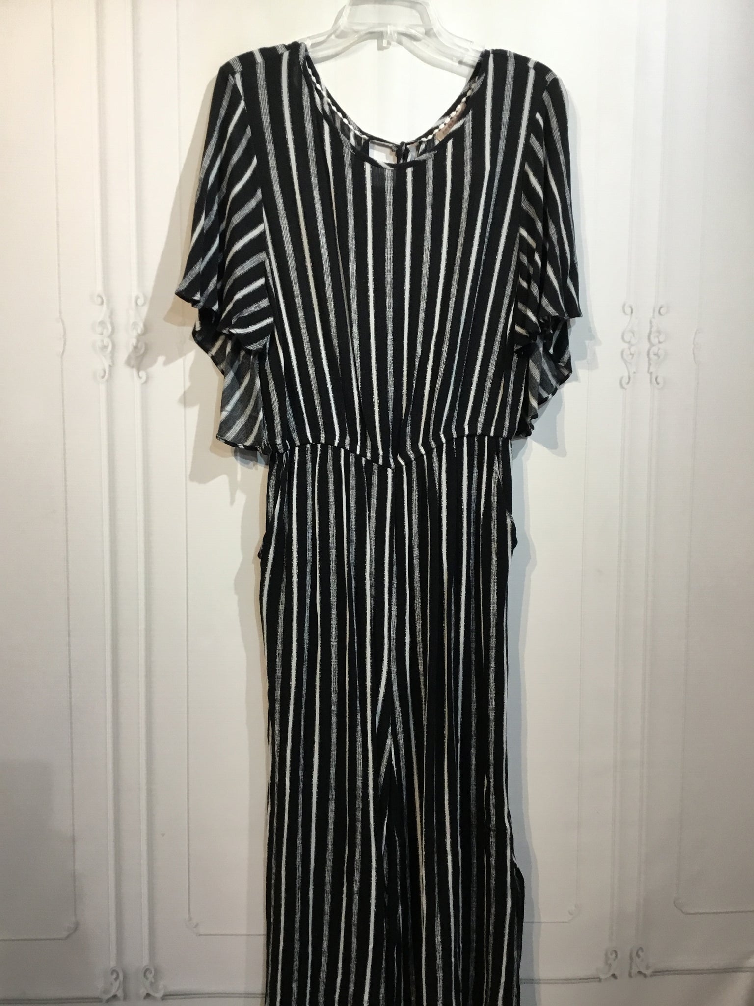 Gibson Latimer Size Large Black DRESS/1 PIECE