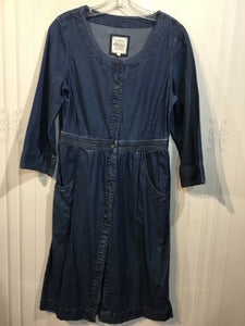 Mistral Size M/10 Blue DRESS/1 PIECE