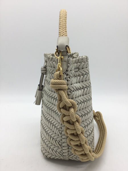 LUXURY Anya Hindmarch Size Medium Beige Purses/Wallets