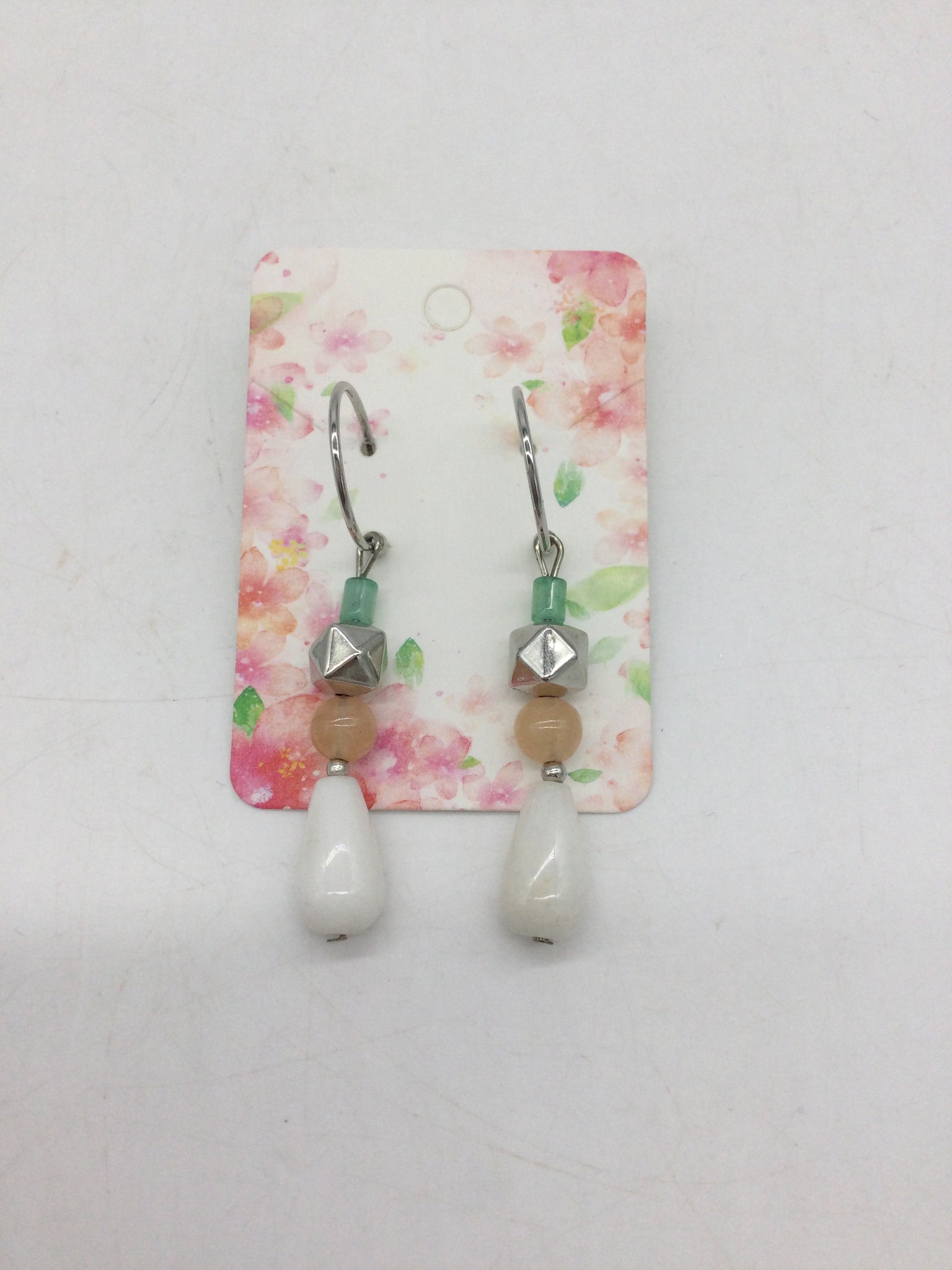 White Earrings