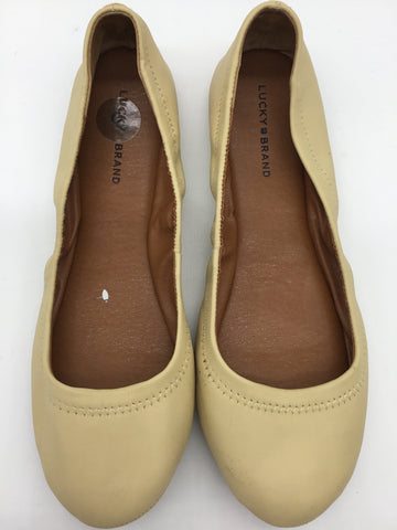 Lucky Brand Size 8 Nude Flats