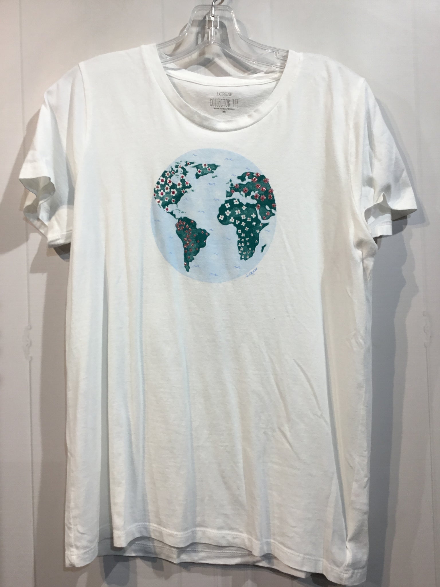 JCREW Size Medium White Tops