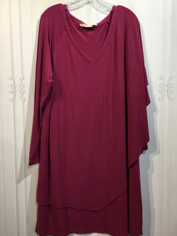 Soft Surroundings Size 2X Purple DRESS/1 PIECE