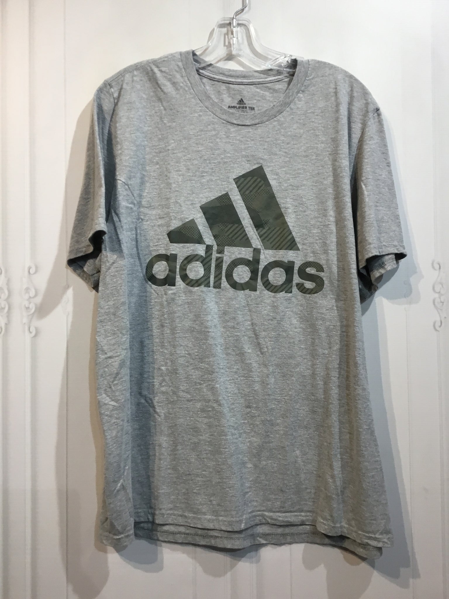 Adidas Size Extra Large Grey Men's