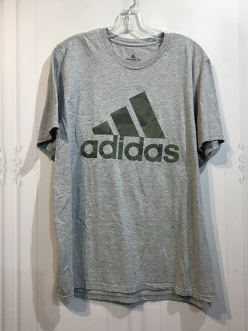 Adidas Size Extra Large Grey Men's