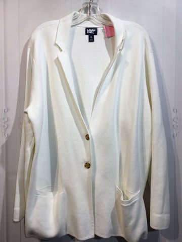 Lands End Size XL/18 White Tops