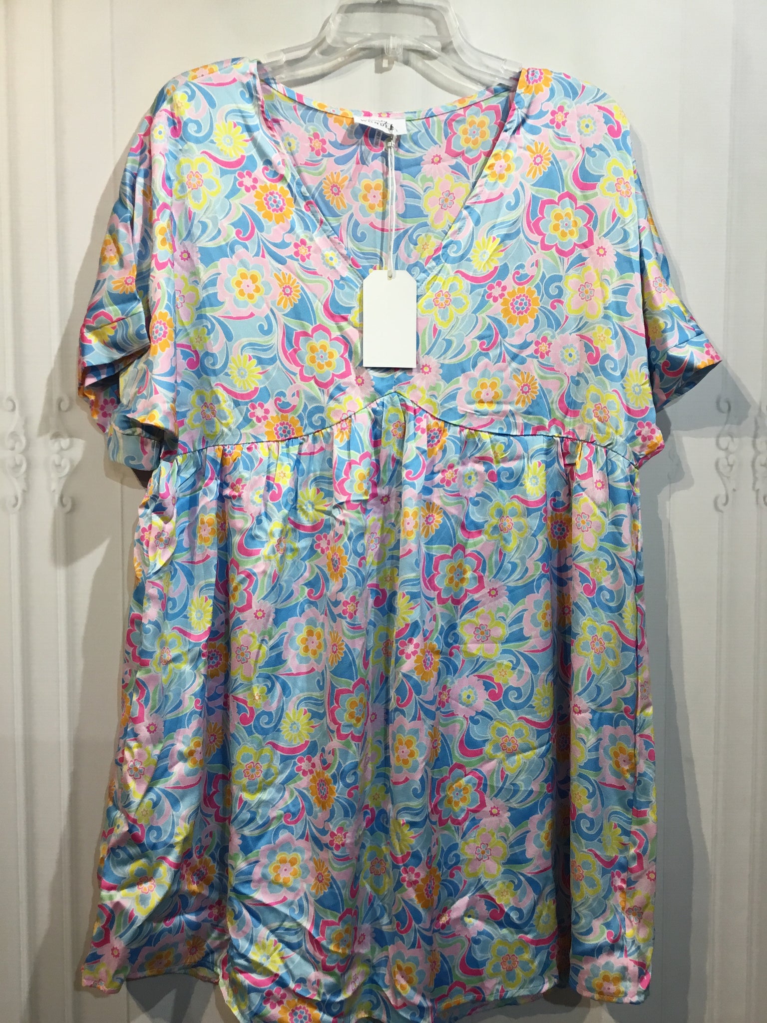 NWT Emily Wonder Size Large Blue DRESS/1 PIECE