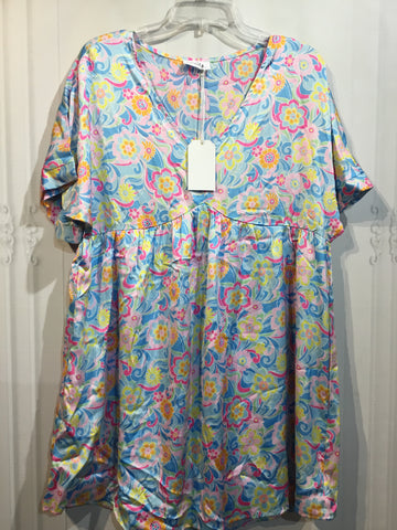 NWT Emily Wonder Size Large Blue DRESS/1 PIECE