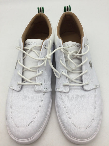 Lacoste Size 13 White Men's