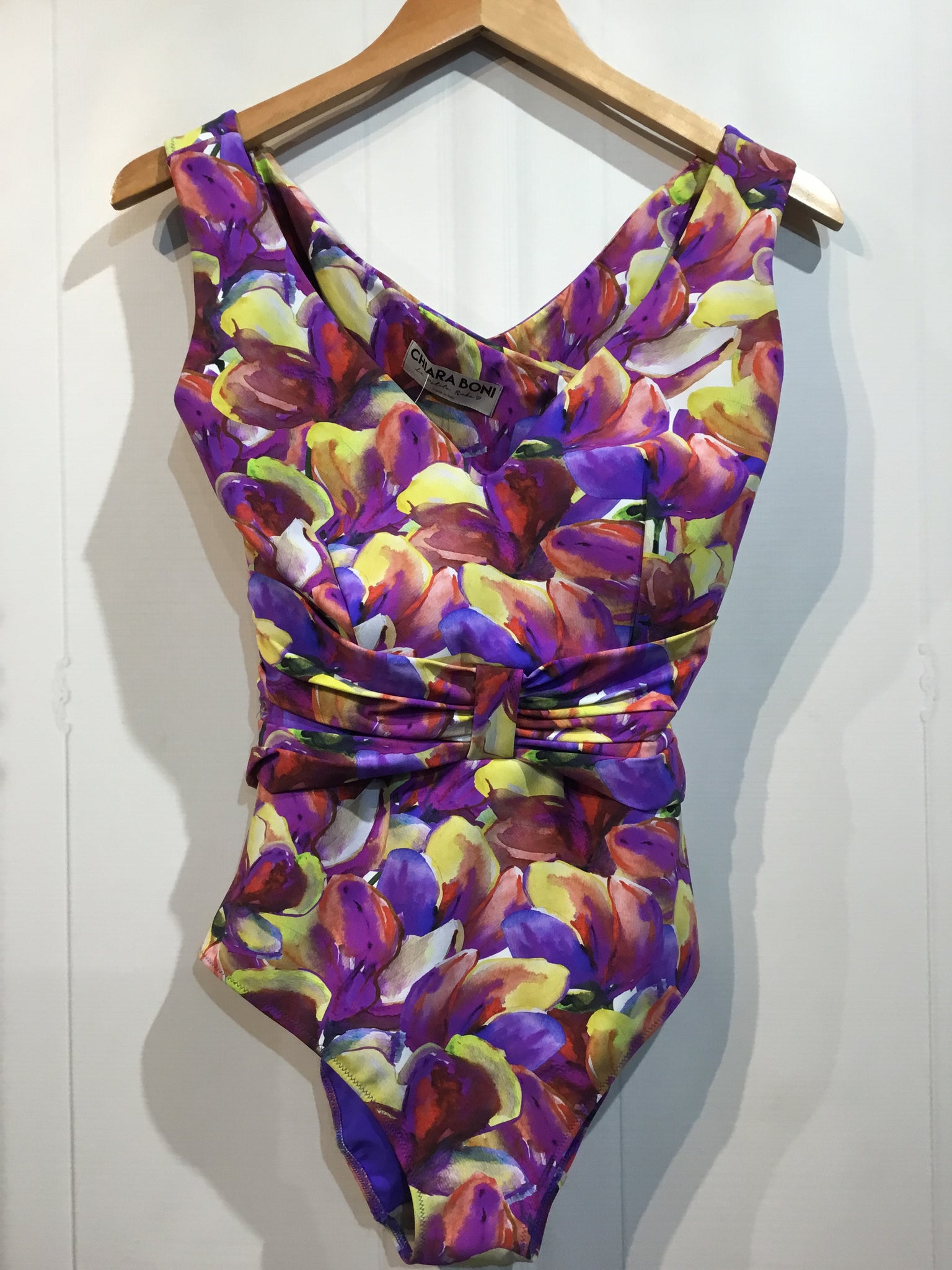 Chiara Boni Size M Purple SWIMWEAR/COVER UP