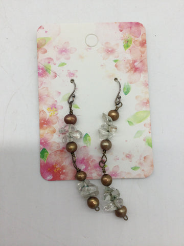 White Earrings Jewelry