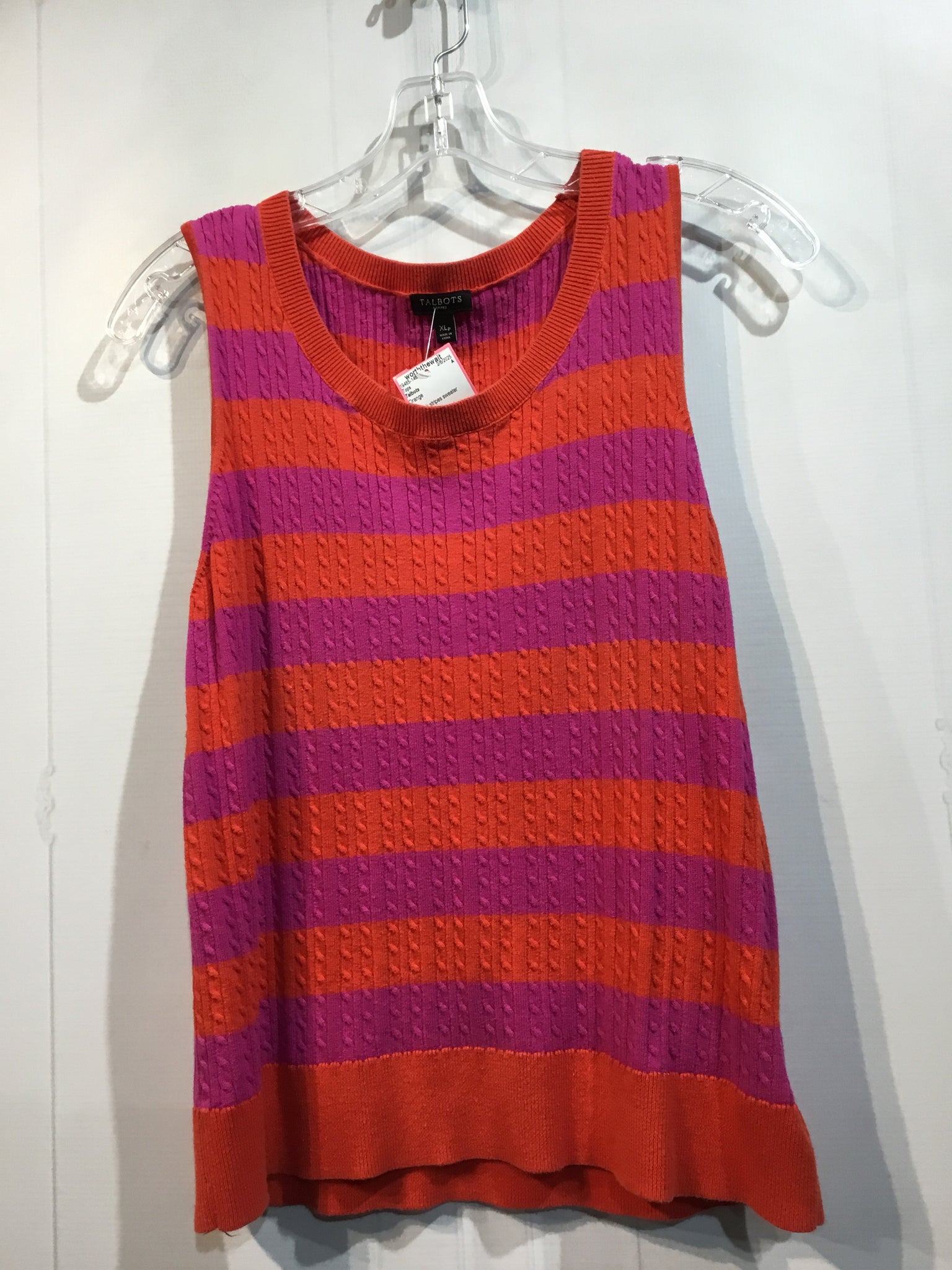 Talbots Size XLP Orange Tops