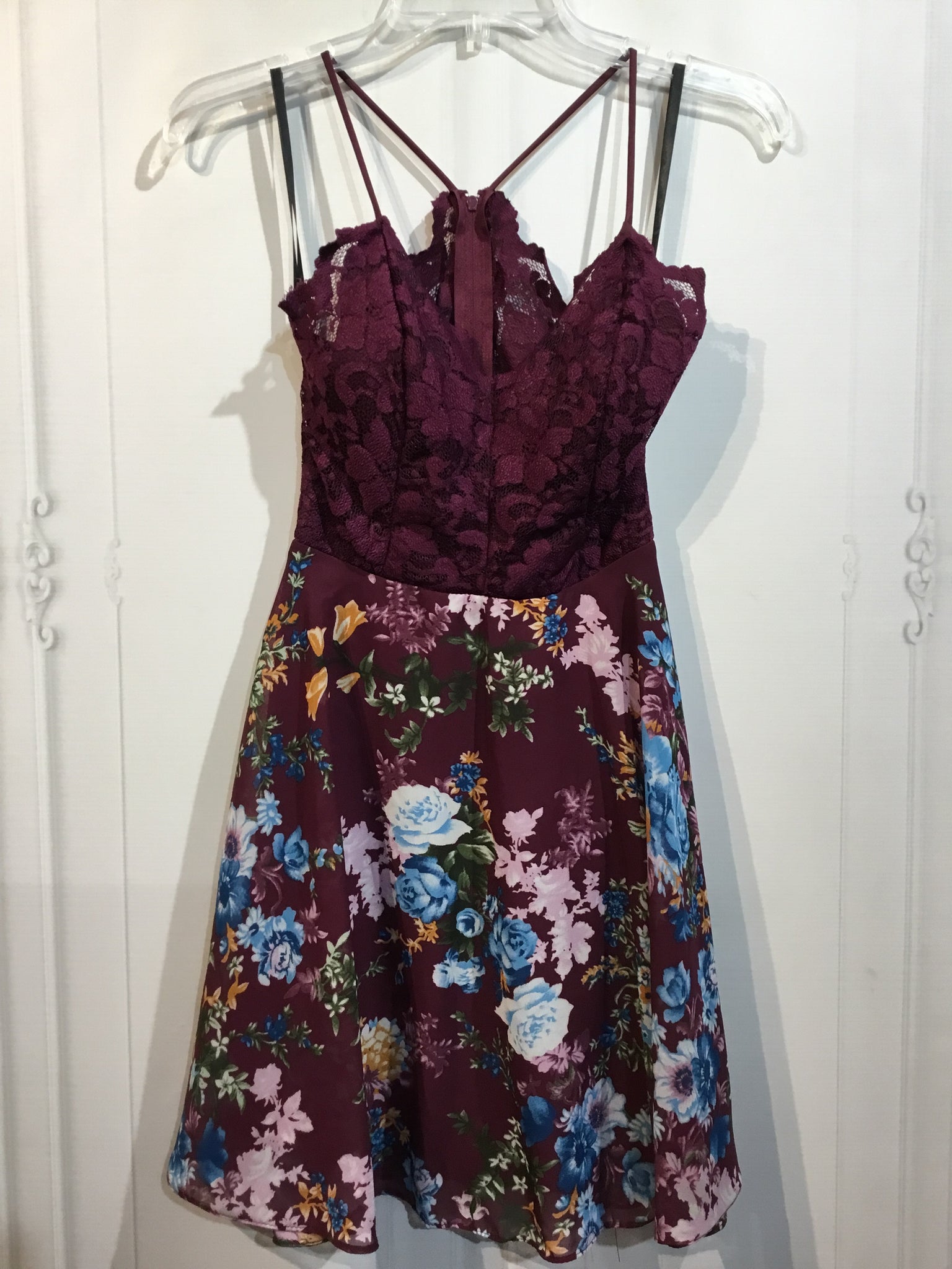 B Darlin Size S/4 Purple DRESS/1 PIECE