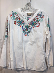 Life Style Size Small White Tops