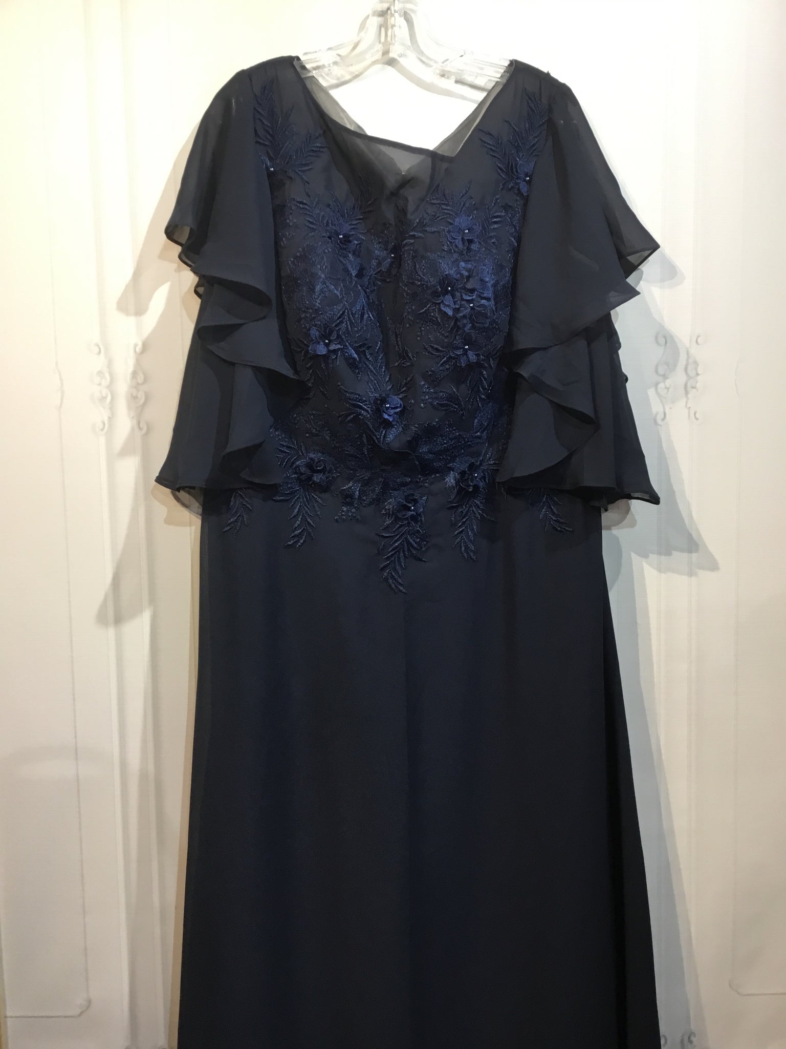 NWT Missacc Size 1X Blue DRESS/1 PIECE