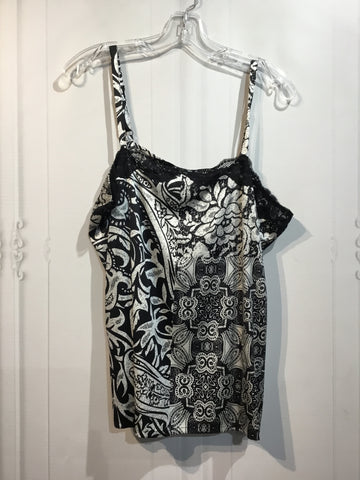 CHICO'S Size XL Black Tops