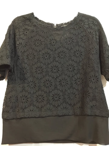Banana Republic Size Small Black Tops