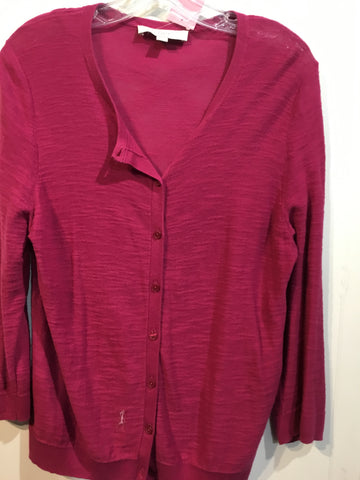 LOFT Size L Purple Tops