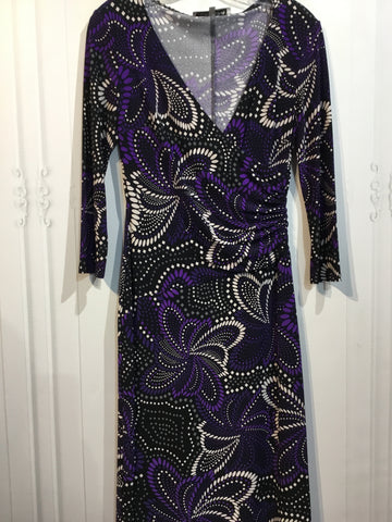 Evan Picone Size S/6 Black DRESS/1 PIECE