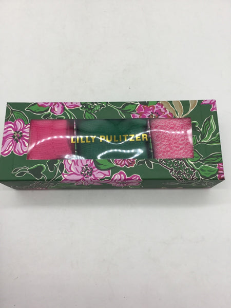 Lilly Pulitzer Pink Socks