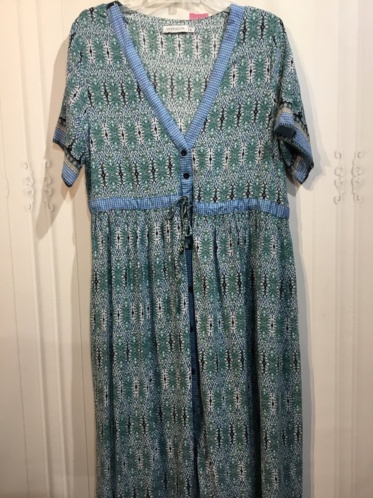 Misslook Size XL Blue DRESS/1 PIECE